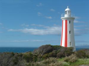 Devonport Lighthouse at Mersey Bluff.